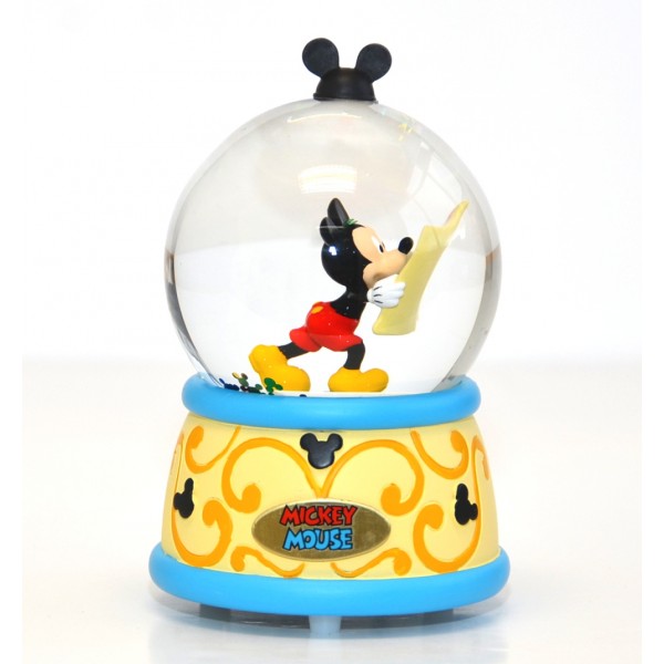 Disney Mickey Mouse musical snow globe 